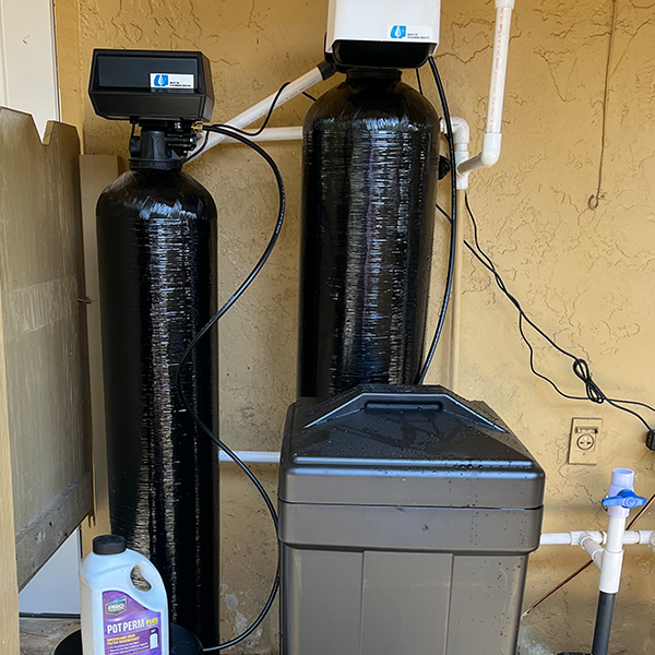 Water Softener system in Collier County